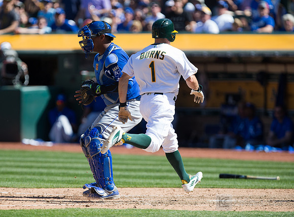 MLB: Kansas City Royals at Oakland Athletics