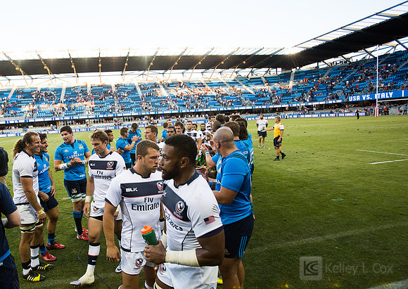 Rugby: International - Men - USA v Italy