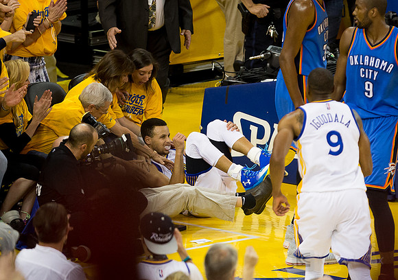 NBA: Playoffs-Oklahoma City Thunder at Golden State Warriors