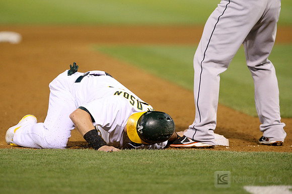 MLB: Houston Astros at Oakland Athletics