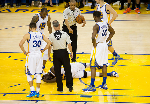 NBA: Playoffs-Oklahoma City Thunder at Golden State Warriors