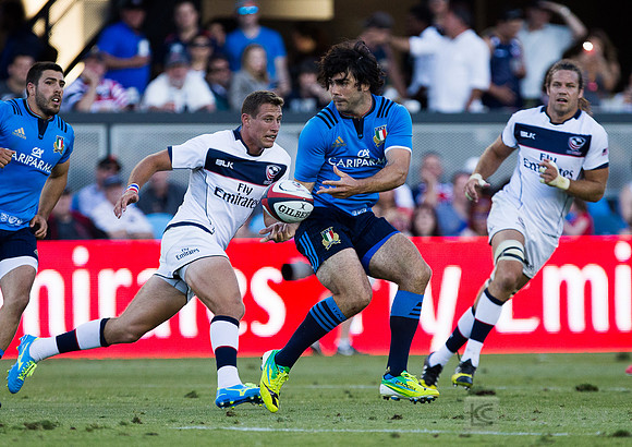 Rugby: International - Men - USA v Italy