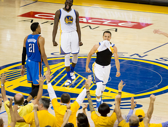 NBA: Playoffs-Oklahoma City Thunder at Golden State Warriors