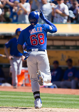 MLB: Chicago Cubs at Oakland Athletics