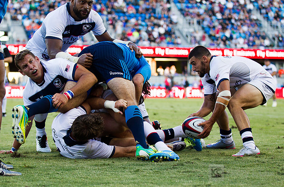 Rugby: International - Men - USA v Italy