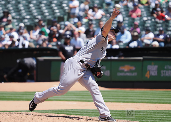 MLB: New York Yankees at Oakland Athletics