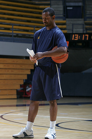 Cal Men's Basketball Practice