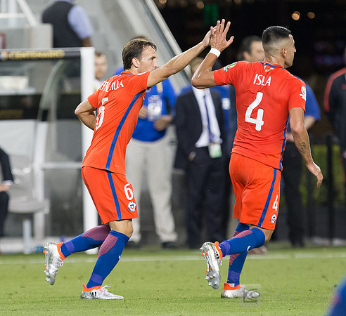 Soccer: 2016 Copa America Centenario-Argentina at Chile