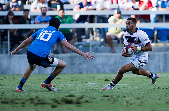 Rugby: International - Men - USA v Italy