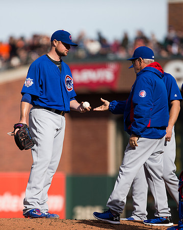 MLB: Chicago Cubs at San Francisco Giants