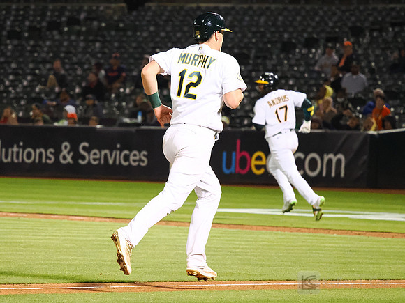 MLB: Houston Astros at Oakland Athletics