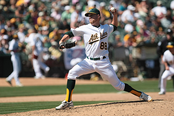 MLB: Seattle Mariners at Oakland Athletics