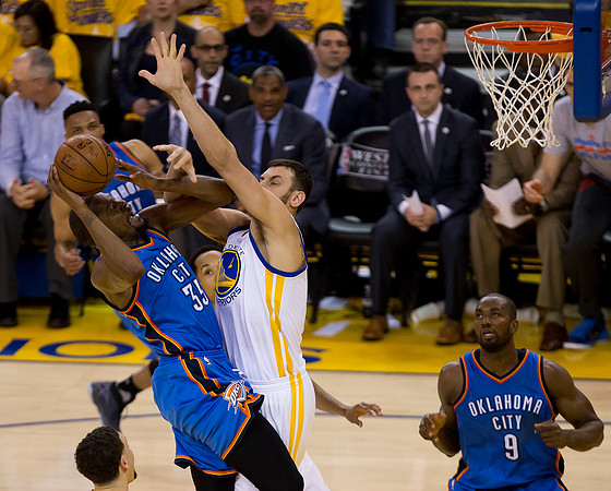 NBA: Playoffs-Oklahoma City Thunder at Golden State Warriors