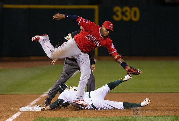 MLB: Los Angeles Angels at Oakland Athletics