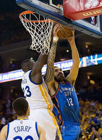 NBA: Playoffs-Oklahoma City Thunder at Golden State Warriors