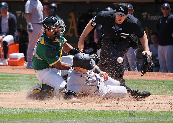 MLB: New York Yankees at Oakland Athletics