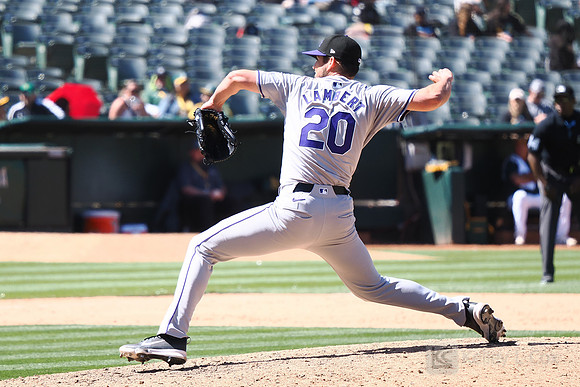MLB: Colorado Rockies at Oakland Athletics