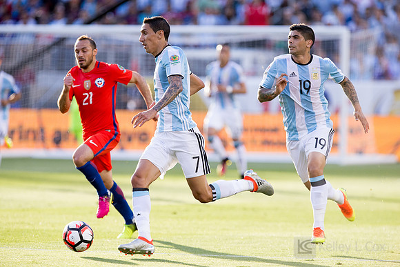 Soccer: 2016 Copa America Centenario-Argentina at Chile