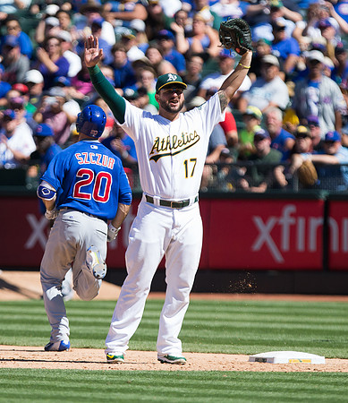 MLB: Chicago Cubs at Oakland Athletics