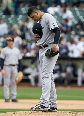MLB: New York Yankees at Oakland Athletics