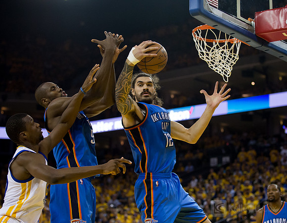 NBA: Playoffs-Oklahoma City Thunder at Golden State Warriors