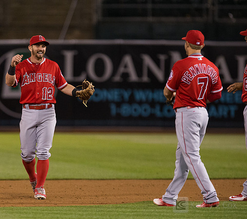 MLB: Los Angeles Angels at Oakland Athletics