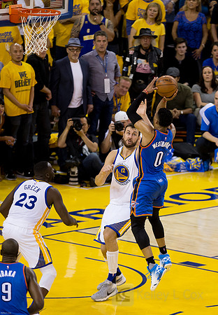 NBA: Playoffs-Oklahoma City Thunder at Golden State Warriors