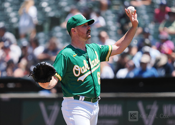 MLB: New York Yankees at Oakland Athletics