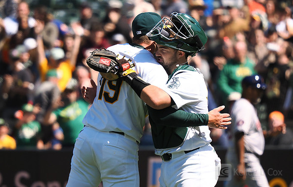 MLB: Houston Astros at Oakland Athletics
