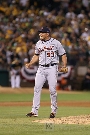MLB: ALDS-Detroit Tigers at Oakland Athletics