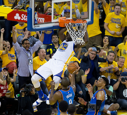 NBA: Playoffs-Oklahoma City Thunder at Golden State Warriors