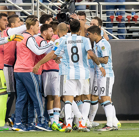Soccer: 2016 Copa America Centenario-Argentina at Chile