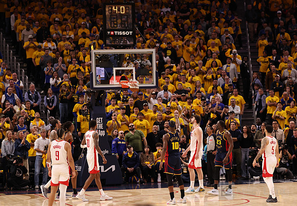 NBA: Playoffs-Houston Rockets at Golden State Warriors