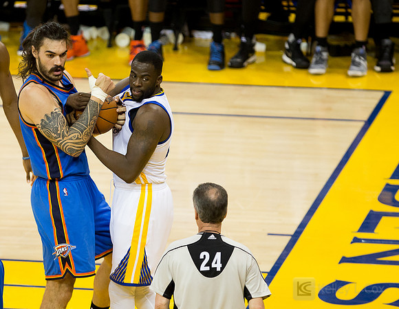 NBA: Playoffs-Oklahoma City Thunder at Golden State Warriors