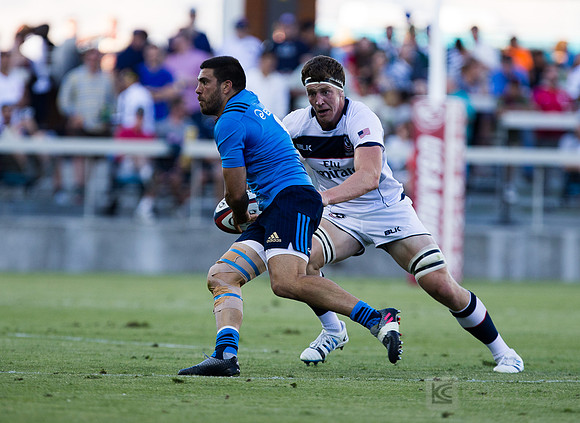 Rugby: International - Men - USA v Italy