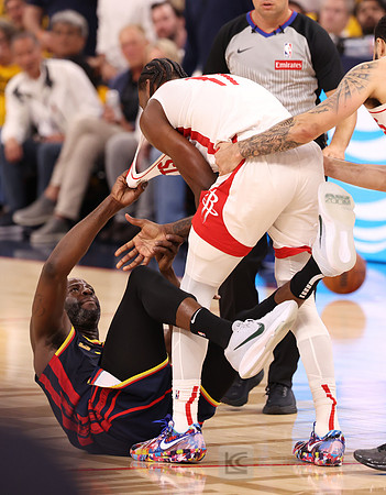 NBA: Playoffs-Houston Rockets at Golden State Warriors