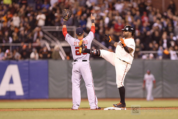 MLB: Washington Nationals at San Francisco Giants