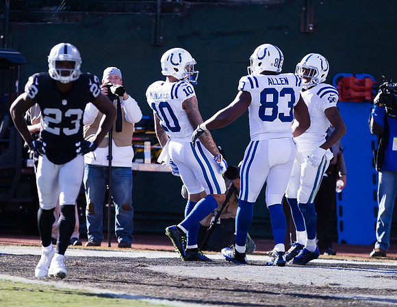 NFL: Indianapolis Colts at Oakland Raiders