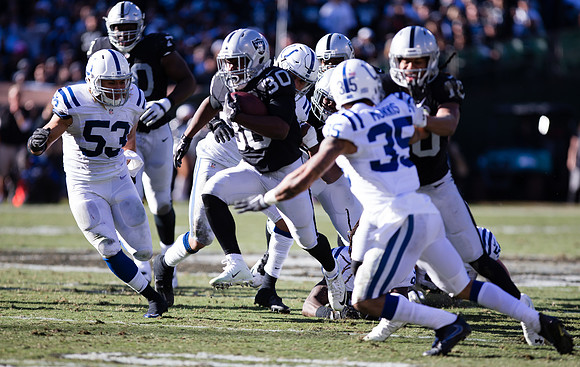 NFL: Indianapolis Colts at Oakland Raiders