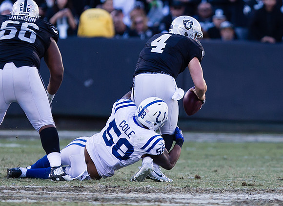 NFL: Indianapolis Colts at Oakland Raiders