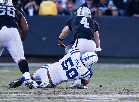 NFL: Indianapolis Colts at Oakland Raiders