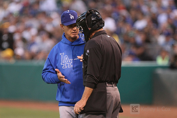 MLB: Los Angeles Dodgers at Oakland Athletics