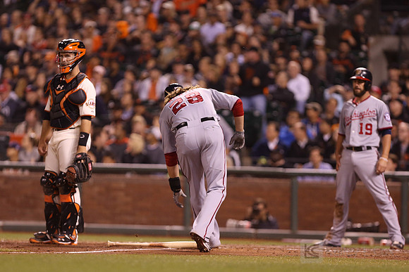 MLB: Washington Nationals at San Francisco Giants
