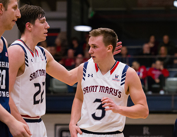NCAA Basketball: Brigham Young at St. Mary's