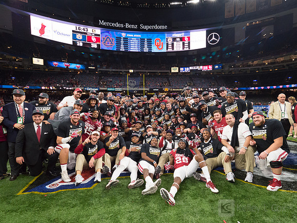 Allstate Sugar Bowl: Oklahoma Sooners v Auburn Tigers