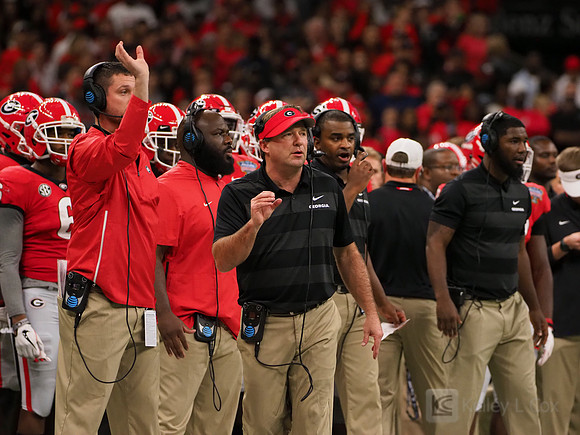Georgia Bulldogs head coach Kirby Smart