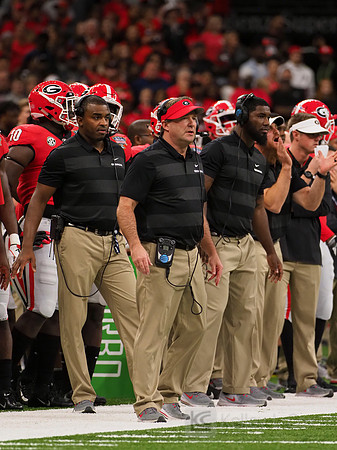 Georgia Bulldogs head coach Kirby Smart