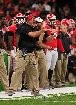 Georgia Bulldogs head coach Kirby Smart