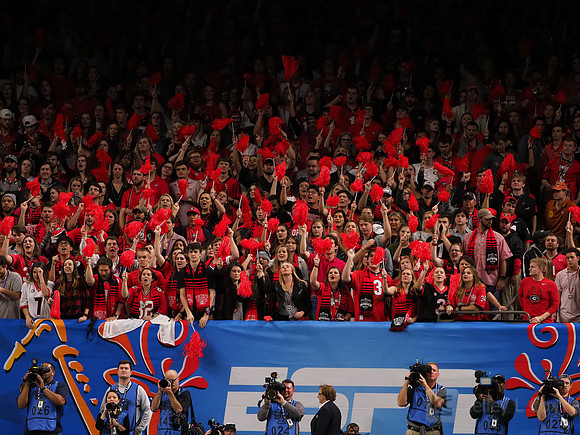 Georgia Bulldogs fans
