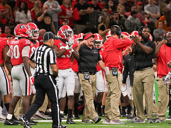 Georgia Bulldogs head coach Kirby Smart